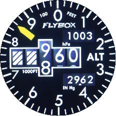 Flybox Oblo AH Standard 3”1/8 Efis (80 mm)