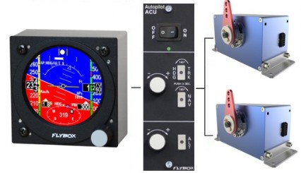 Auto Pilot Complete System with Two Servo's