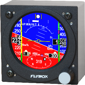Flybox Oblo AH Standard 3”1/8 Efis (80 mm)